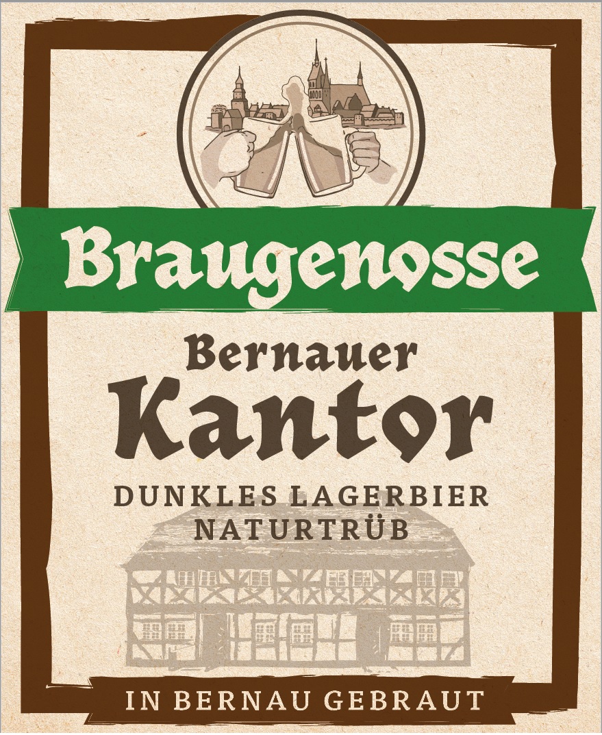 Bernauer Kantor Etikett